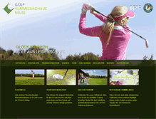 Tablet Screenshot of hummelbachaue-golf.de